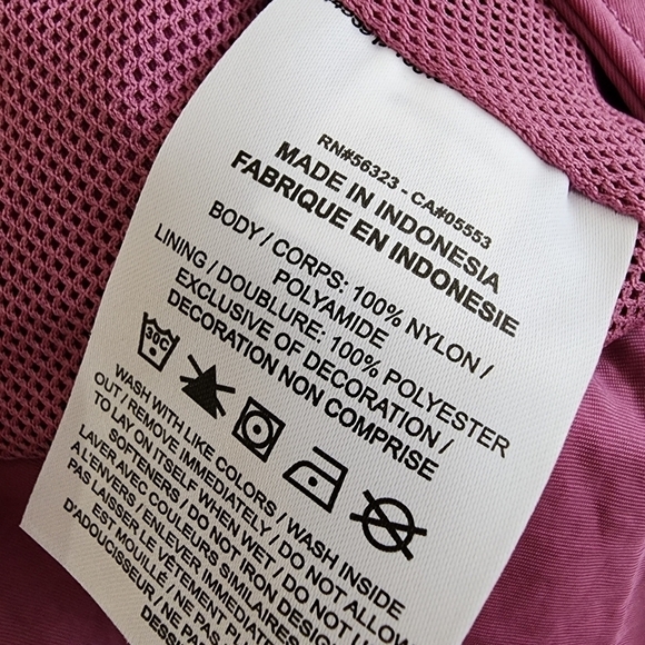 NWT Nike Purple Pink Oversize Jacket Windbreaker XL - Picture 14 of 14